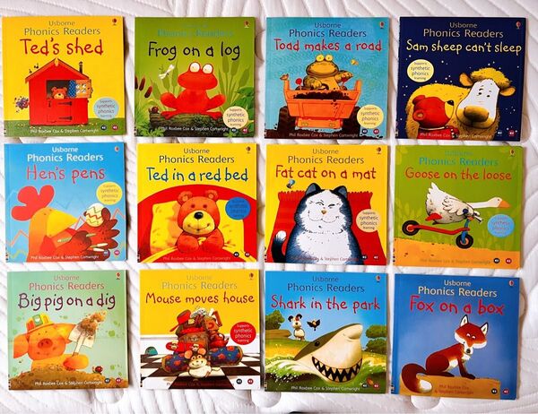Usborne Phonics Readers 絵本セット12冊 英語絵本 外国語絵本 洋書