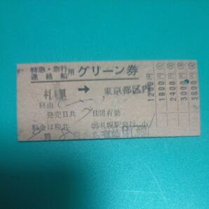 昔の切符
