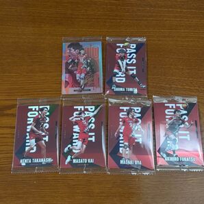 バレーボール日本代表男子 ツインウエハース 富田将馬 高梨健太 深津旭弘 髙橋 健太郎 大宅真樹 甲斐優斗