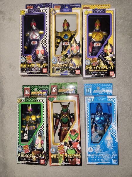 ライダーヒーローシリーズ 仮面ライダーブレイドセット 限定版あり
