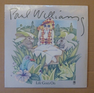 PAUL WILLIAMS「LIFE GOES ON」米A&M [銀] シュリンク美品