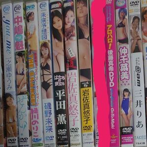 DVD 14本セット① ケース無し ジャケットとディスクのみ