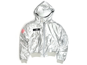 海外限定 正規品 新品未使用 ADIDAS ORIGINALS O BY O 【JEREMY SCOTT】 JS HOODE SPACE JACKET ジェレミー スコット NASA M