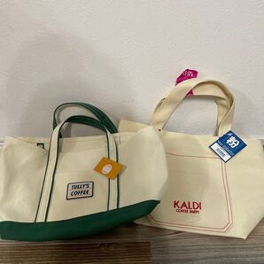タリーズコーヒー トートバッグ&カルディバッグ新品 福袋