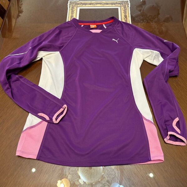 PUMA メッシュロンT レディース