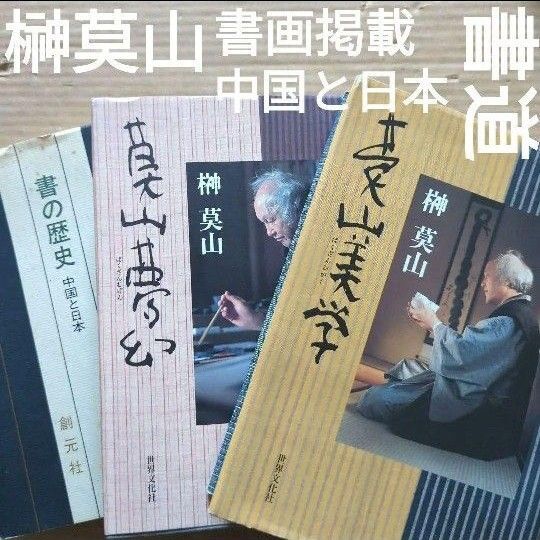 榊莫山 莫山夢幻 莫山美学 書の歴史 中国と日本 書道 習字 毛筆 書画 絵画