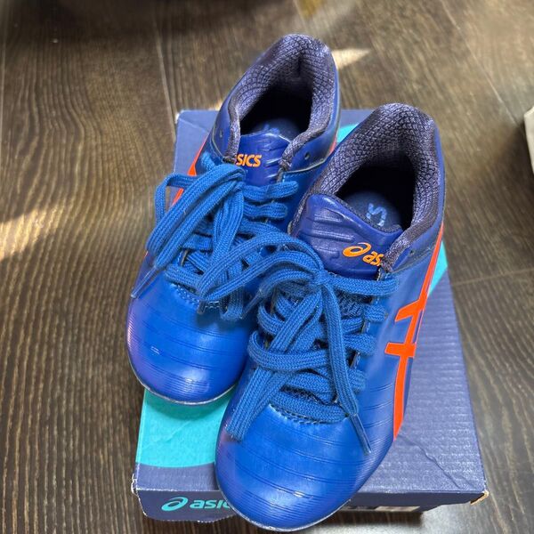 アシックス スパイク DS LIGHT 19cm ブルー asics