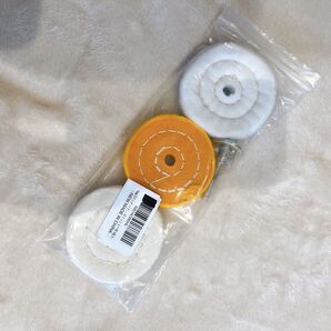76mm 3インチ バフホイール 電動ドリル用 研磨ヘッド用3枚 研磨