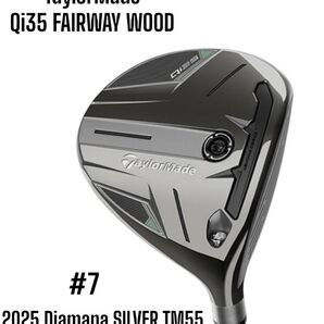 TaylorMade テーラーメイド Qi35 FW フェアウェイウッド #7