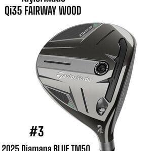 TaylorMade テーラーメイド Qi35 FW フェアウェイウッド #3