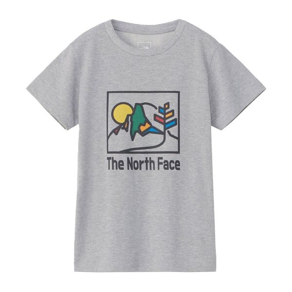 THE NORTH FACE ノースフェイス 半袖Tシャツ カットソー プリント グレー系 サイズXL◇新品未使用タグ付正規品◇