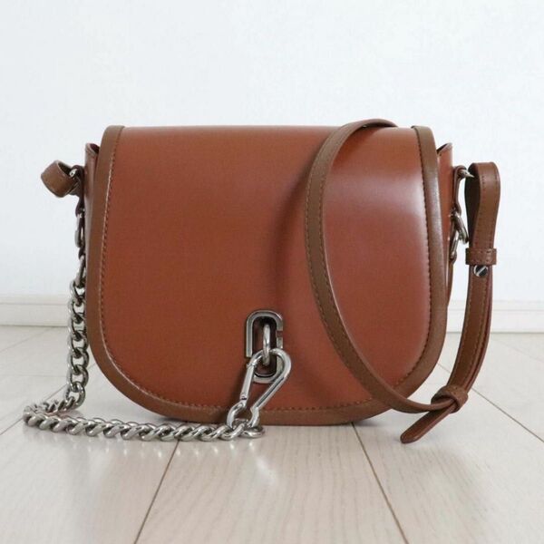 マークジェイコブス The Saddle Bag チェーン ショルダー バッグ