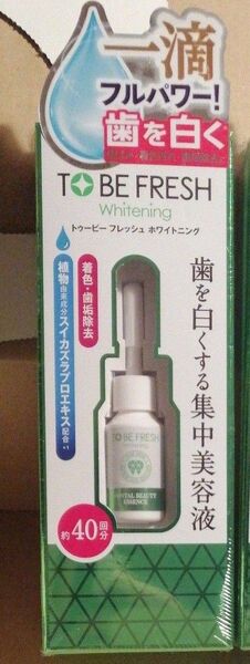 トゥービーフレッシュ ホワイトニング 歯を白く 1点