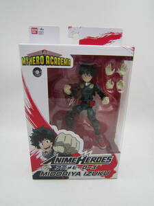 即決 新品 未開封 僕のヒーローアカデミア My Hero Academia アニメヒーローズ Anime Heroes 緑谷 出久 デク 可動フィギュア USAバンダイ