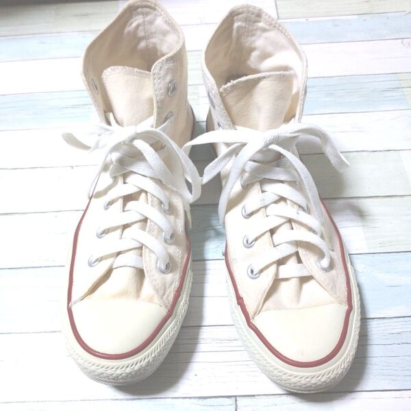 CONVERSE コンバース オールスター ハイカット スニーカー アイボリー