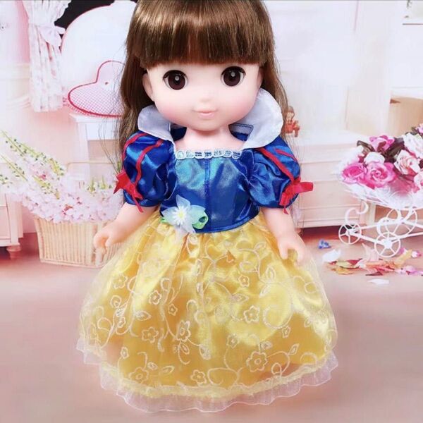 プリンセス ドレス 服 ふく メルちゃん ソランちゃん ねねちゃん レミンちゃん ネネちゃん ドール ワンピース 人形 着せ替え