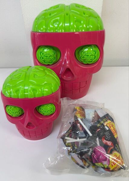 チュッパチャプス キャンディホルダー ドクロ スカル 美品 セット