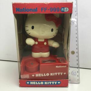 * rare goods *National*HELLOKITTY* Hello Kitty * battery tester * National * Sanrio cooperation plan * unused goods * that time thing * Showa Retro * rare 