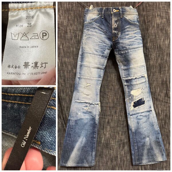 Thee OLD CIRCUS number2116 ブーツカットデニム 28