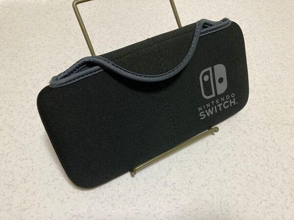 ニンテンドースイッチソフトポーチ ブラック Nintendo Switchケース テレビゲーム