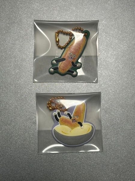 パンどろぼう ラバマスARTビスケット キーホルダー 2点セット