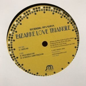 12inch record ROBBIE RIVERA / BIZARRE LOVE TRIANGLE