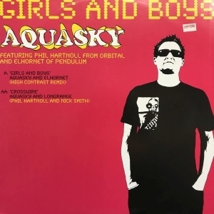 12inchレコード AQUASKY / GIRLS AND BOYS