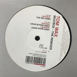 12inchレコード TOM WAX / BEATBOX (REMIXES)