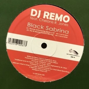 12inchレコード　DJ REMO / BLACK SABRINA