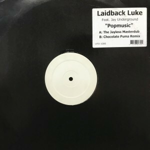 12inchレコード　LAIDBACK LUKE / POP MUSIC