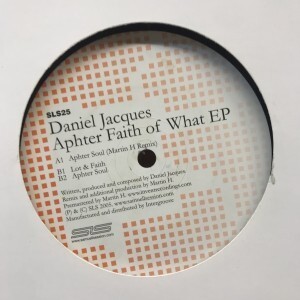 12inchレコード　DANIEL JACQUES / APHTER FACE OF WHAT