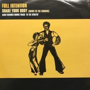 12inchレコード　FULL INTENTION / SHAKE YOUR BODY