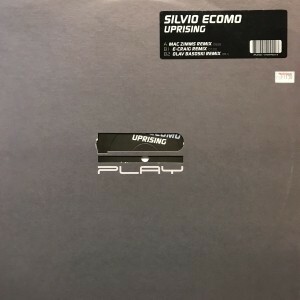 12inchレコード　SILVIO ECOMO / UPRISING (2003 REMIXES)