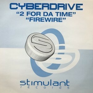 12inchレコード　CYBERDRIVE / 2 FOR DA TIME