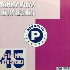 12inchレコード　TAMMY LUCAS / HEY BOY