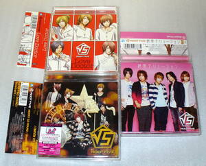 D2■√5 ROOT FIVE3枚セット①MERRY GO ROUND②Love Doctor③純愛デリュージョン◆全て帯つき2枚組初回盤