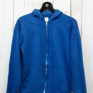 VINTAGE US古着＊Tultex タルテックス ＊フルジップ スウエットパーカー＊LARGE ＊IDEAL ZIPPER ＊MADE IN USA ＊ダメージ 雰囲気系の画像1