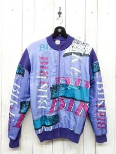  old clothes . Europe buying up * retro cycling *TRICOTS DU ROCHER * cycling jacket L * purple series graphic * France made 