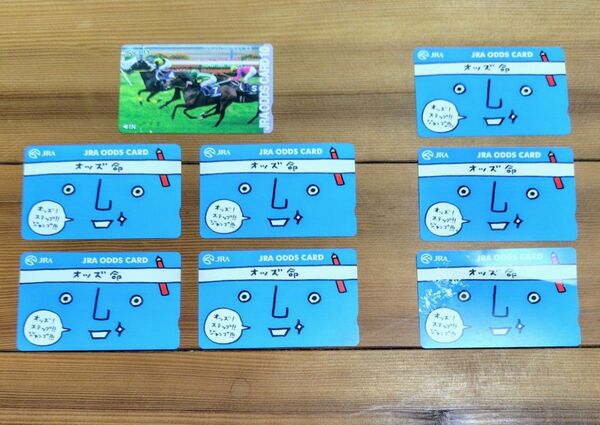 競馬 オッズカード JRA マンハッタンカフェ 天皇賞 オッズ命 10度数 まとめ 未使用5枚