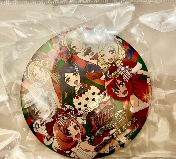 プリティーリズム レインボーライブ LIVE inクリスマス 2013 来場者 特典 缶バッジ