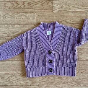 GAP ラベンダーカーディガン 80cm