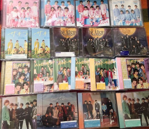 なにわ男子 シングルCD セット