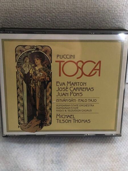プッチーニ:歌劇 トスカ(2cd ) マイケル・ティルソン・トーマス指揮ハンガリー響