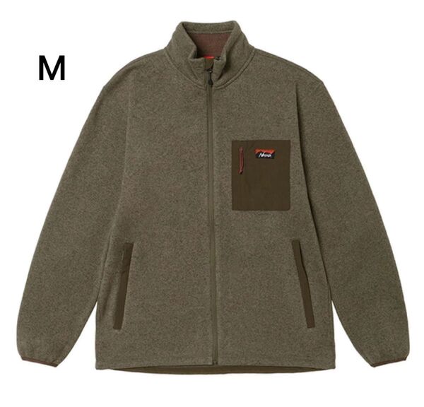 NANGA POLARTEC FLEECE ZIP BLOUSON-M