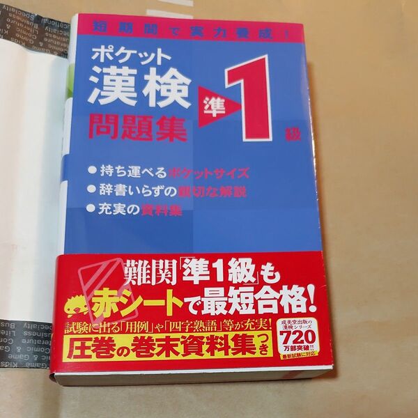 ポケット漢検準1級問題集/成美堂出版編集部 【編著】