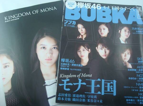 送料無料★BUBKA ブブカ 2017/9 ポスター付 欅坂46 志田愛佳 渡邉理佐 守屋茜 鈴本美愉 織田奈那 米谷奈々未 大園桃子(乃木坂46) 吉田朱里
