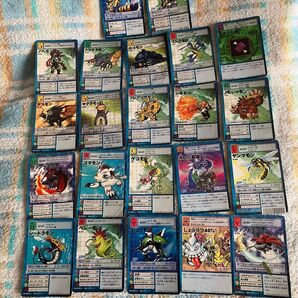 旧デジモンカード まとめ売り 22枚セット シュリモン 汚れた英雄 ゴマモン しょうりつ40% ペジーモン ファントモン など