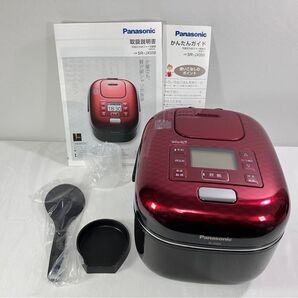 Panasonic 炊飯器 3合 可変圧力IH おどり炊き SR-JX058-K