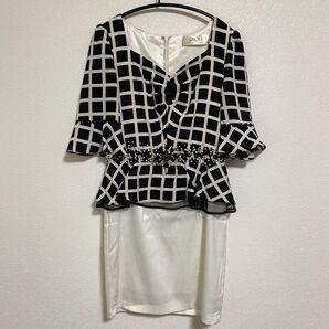 DIOH ナイトドレス ペプラム S キャバドレス