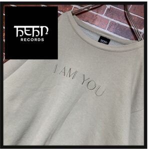 レア★藤井風 ★HEIN RECORDS★ I AM YOU ★刺繍ロゴ★スウェット★トレーナー★ビッグシルエット★XL★ベージュ